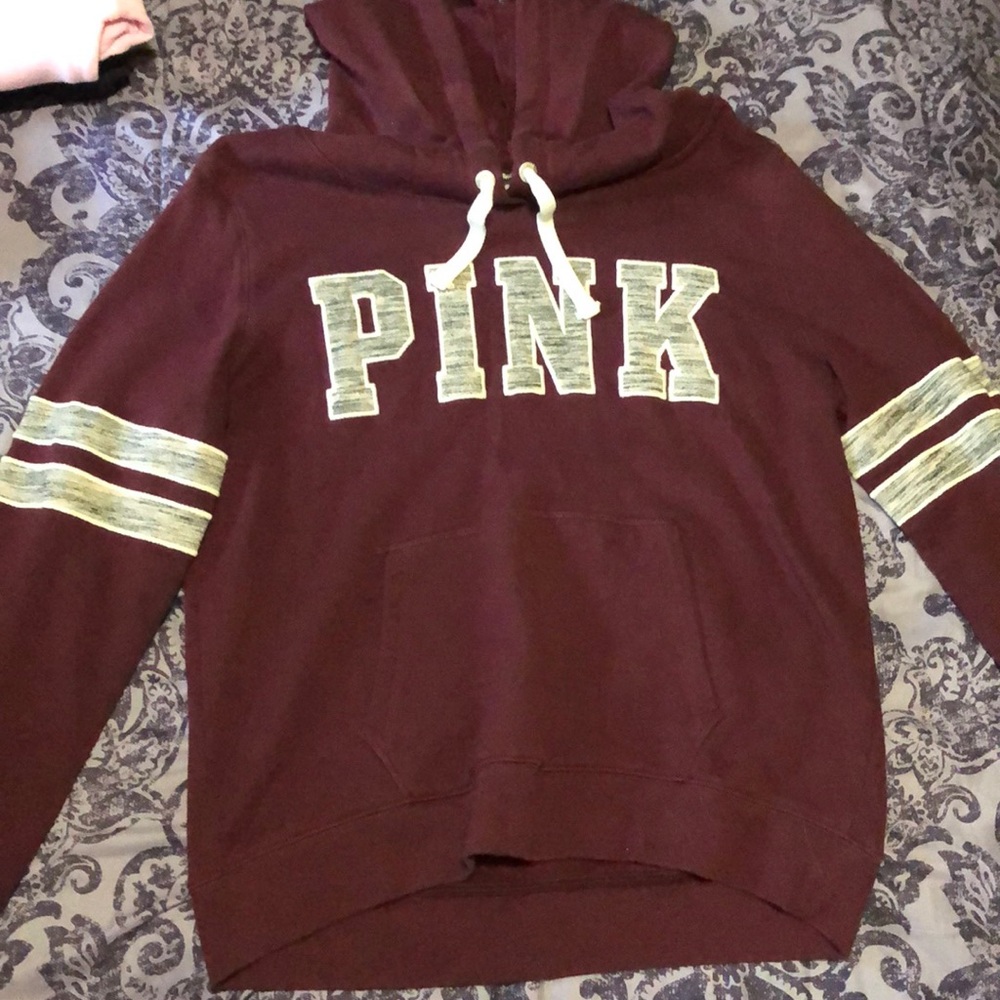 victoria secret pink hoodie large